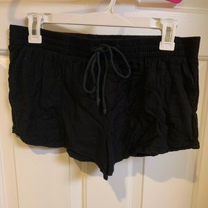 Comfy black shorts